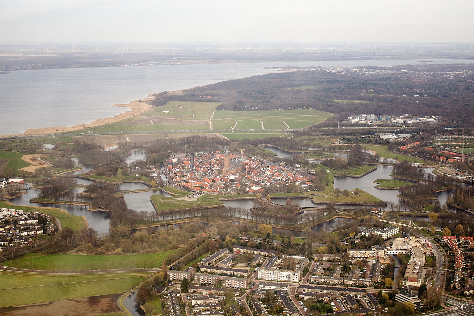 Herkenbaar beeld van Naarden